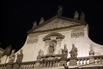 Statues on the Klementinum