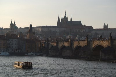 Across the Vltava River to Prague Castle 02