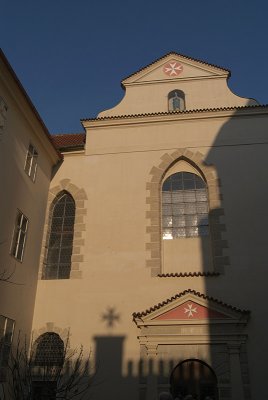 Building with Crosses Prague