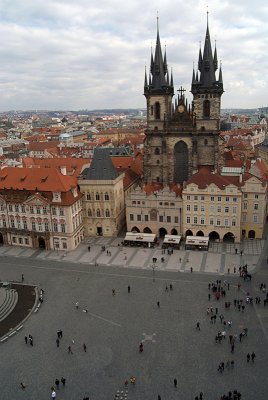 View From the Astronomical Clock Prague 08