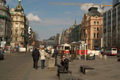 Wenceslas Square Prague 05