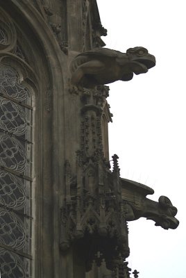 Building Detail - Windows and Gargoyles 02