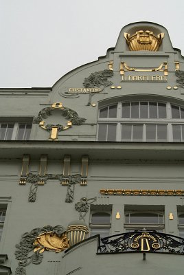 Building Detail - Gold Leaf