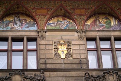 Building Detail - Mosaic Scene