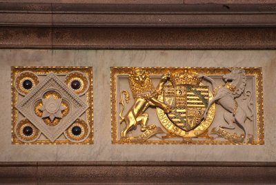 Albert Memorial - Arms of Prince Albert