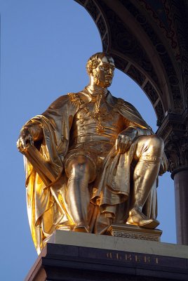 Albert Memorial Golden Statue