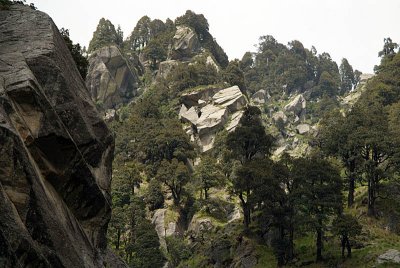 Rocks Above the Path to Triund