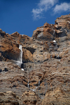 113 Waterfall Above the Road Spiti Valley