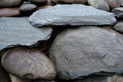 Tibetan Prayer Stones Tabo 02