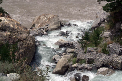 40 Tributary into Sutlej River
