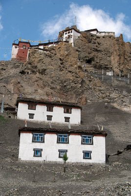 Buildings and Monastery in Dhankar