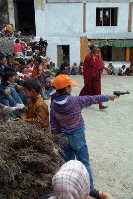 Boy with Toy Gun Ki Festival