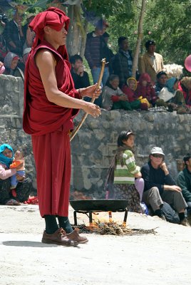 Monk by Fire Ki Festival