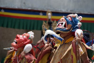 Monks in Masks Ki Festival 02
