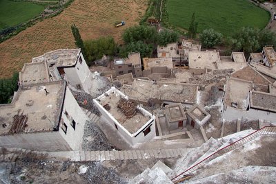 Houses Beneath Spituk Monastery