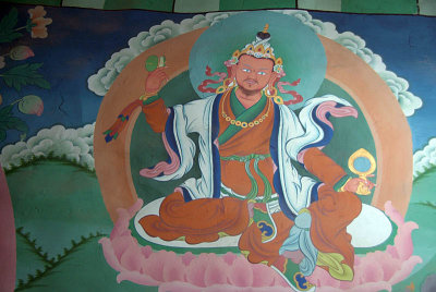 Painting at Hemis Monastery