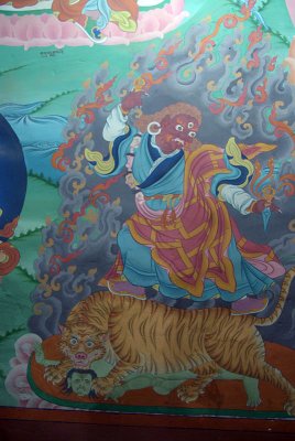 Painting at Hemis Monastery 02