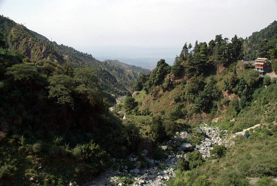 View near Bhagsu Waterfall