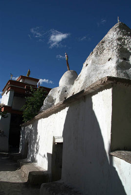 Stupas in Alchi Monastery