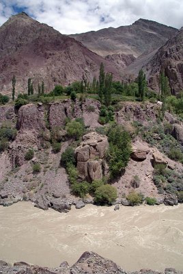 Fertile Land along Zanskar Valley