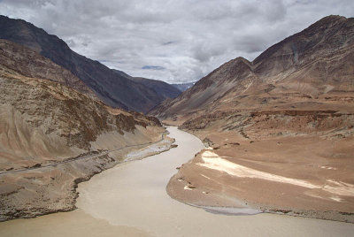 Zanskar River Joins the Indus River
