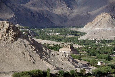 View Across Leh from Shanti Stupa 02