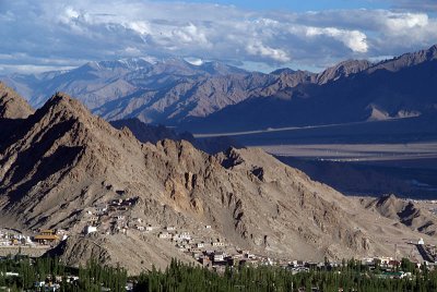 View Across Leh from Shanti Stupa 03