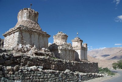 Stupas near Hemis
