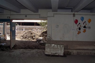 Childrens Ward with Mud Outside Hospital Twelve Days On