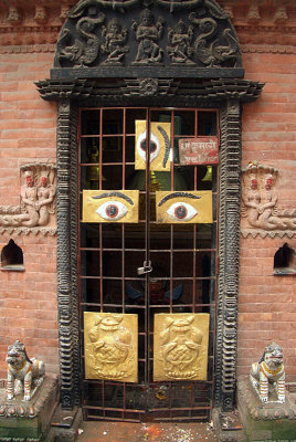 Door with Eyes Kathmandu