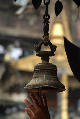 Ringing the Temple Bell Kathmandu