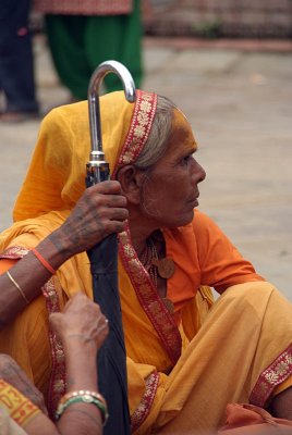 Beggars and Saddhus at Gai Jatra 04
