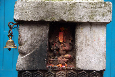 Shrine to Ganesha Kathmandu