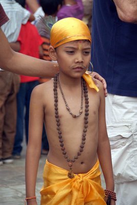 Young Boys Dressed as Saddhu Gai Jatra 04