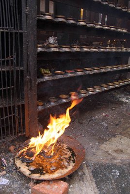 Burning Offerings Durbar Square