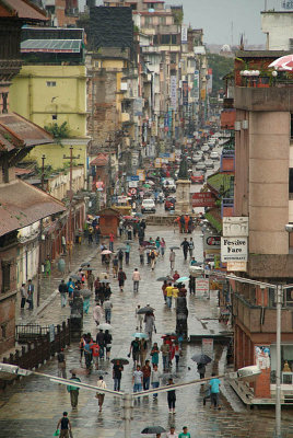 Ganga Path in the Rain