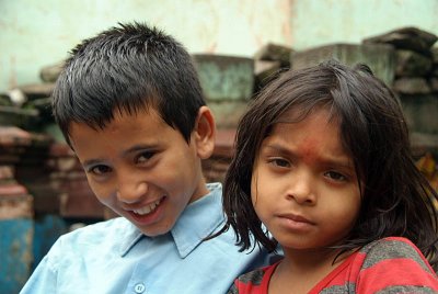 Kathmandu Kids near Durbar Square 03