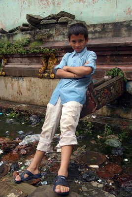 Kathmandu Kids near Durbar Square 06