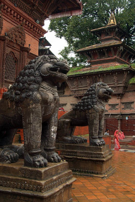 Large Stone Fus in Durbar Square