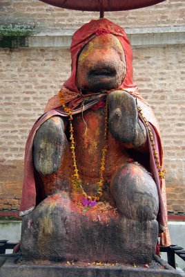 Hanuman Statue by Kathmandu Ghats