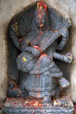 Musical Goddess Kathmandu Ghats