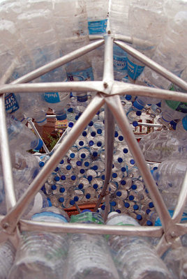 Artwork from Water Bottles Durbar Square Patan