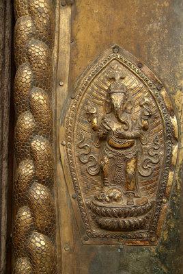 Decorated Doorway of Museum Patan