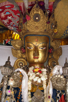 Green Tara Statue Golden Temple Patan 02