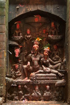 Collection of Carved Hindu Deities