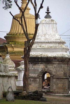 Sadhu in Shivalaya Pashupatinath