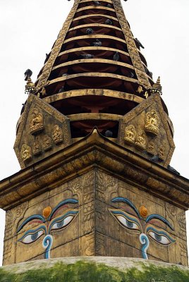 Harmika on Stupa at Kathesimbhu
