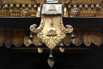 Roof Detail of Golden Temple Patan