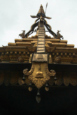 Roof Detail of Golden Temple Patan 02