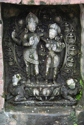 Shiva and Parvati Carving Patan